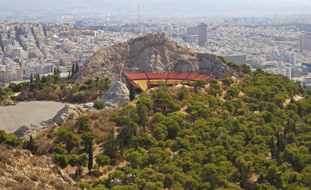 Athens Tour - lycabettus hill