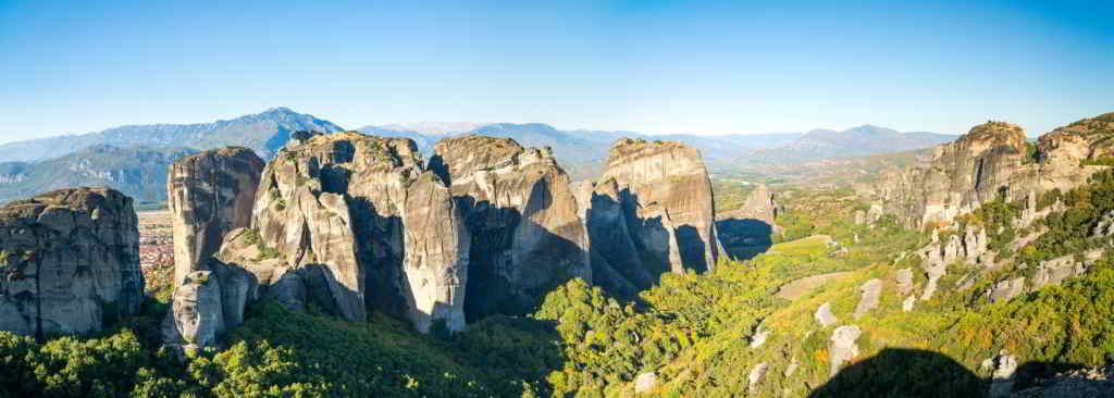 Meteora Panorama view Greece