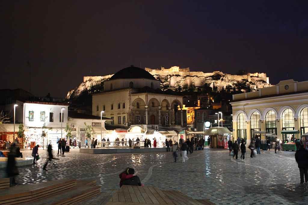 Athens by Night Tour monastiraki night