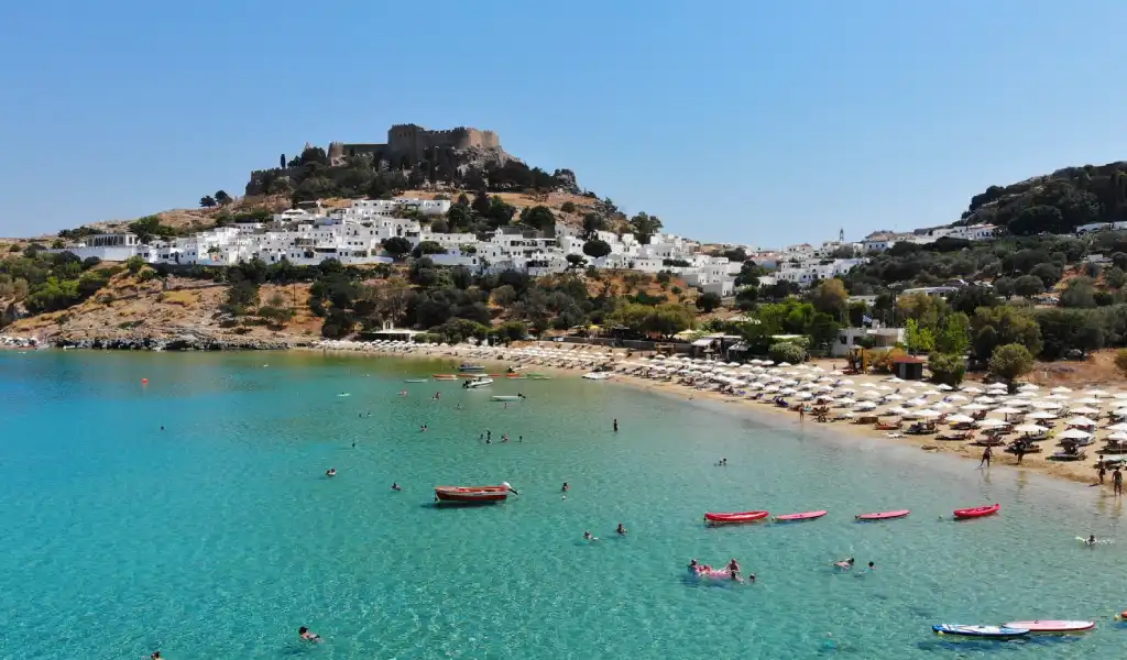 Lindos at Rhodes, Greece