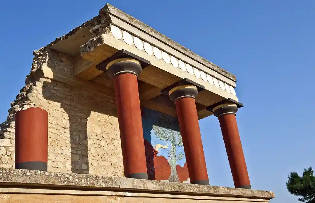 Minoan palace of Knossos