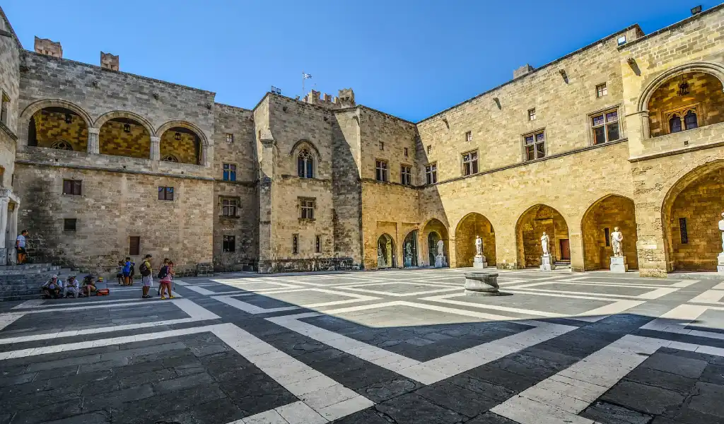 Medieval city Rhodes Greece