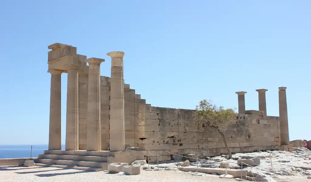 Rhodes island-Archaeological site