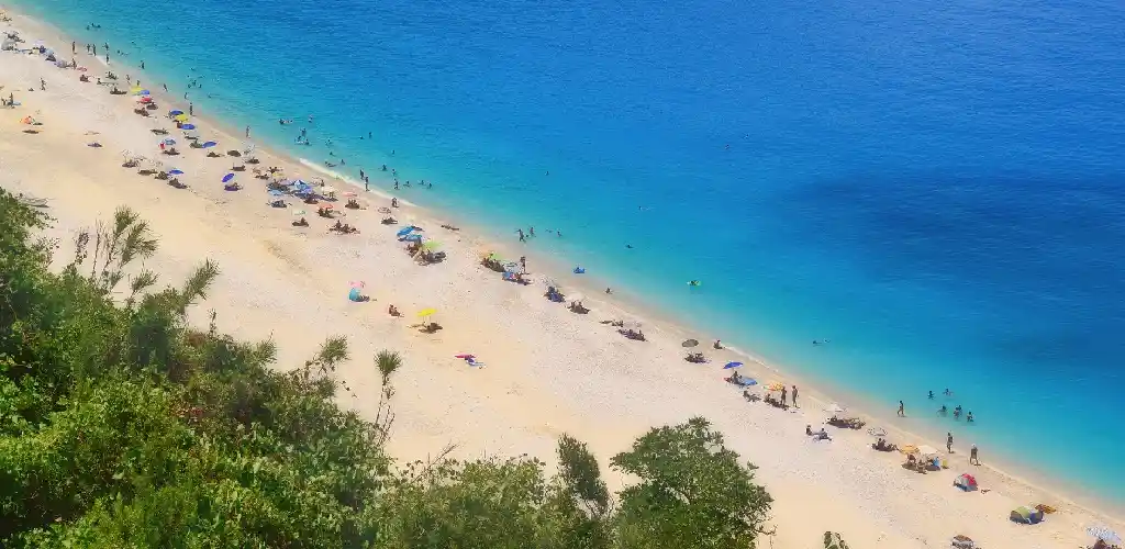 Myrtos beach Kefalonia holidays