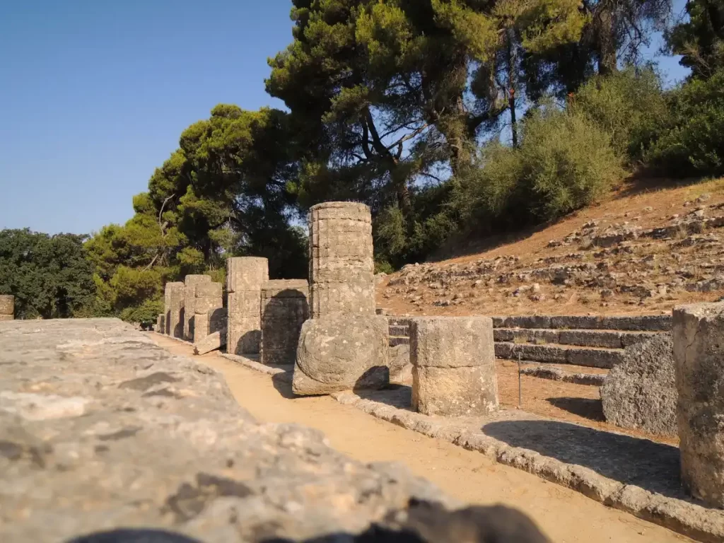 Greece ancient Olympia archaeological site