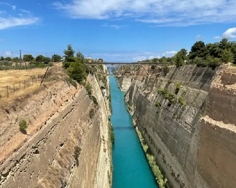 Corinth Canal and How to get there from Athens